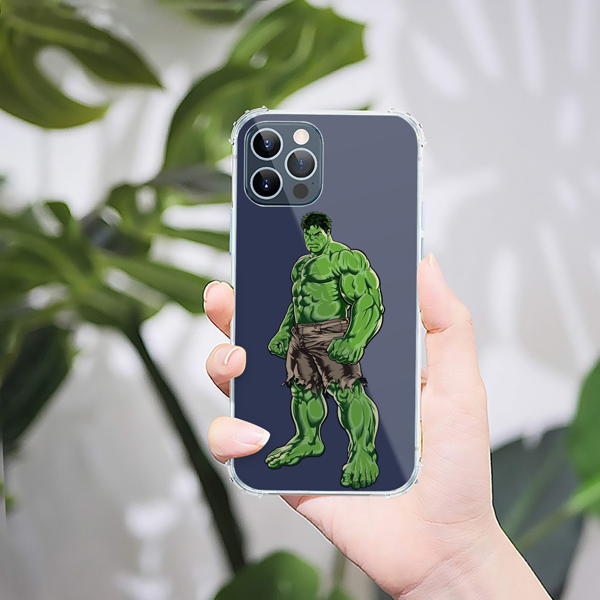 （画像用） アベンジャーズ The Avengers 【iPhone 12シリーズ対応】透明スマホケース（クリアソフトケース）